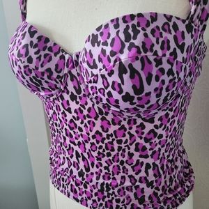 Victoria Secrets cheetah swim tank